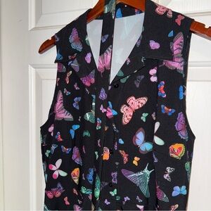 Blackmilk butterflies BTS Skater L NWT
